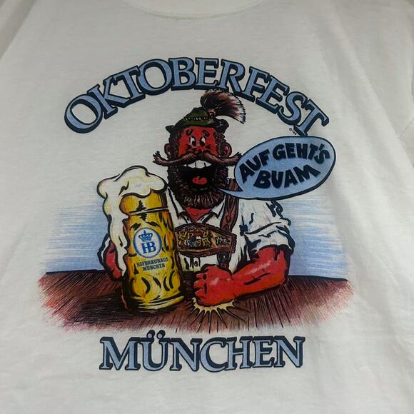 Vintage Oktoberfest Munchen Germany Tee Shirt - Picture 2 of 3